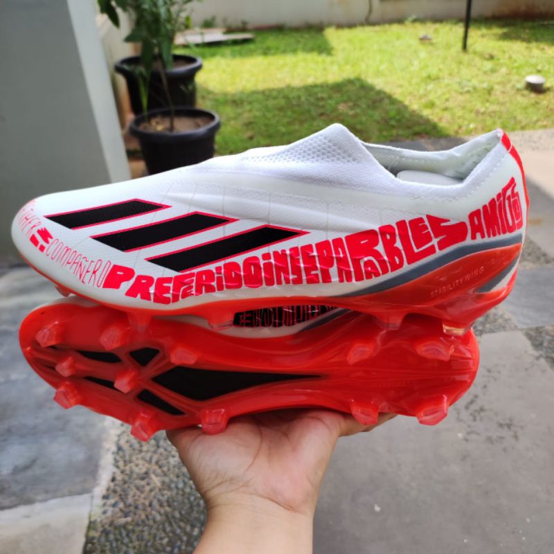 Sepatu Bola speedportal + Messi Balon Te Adoro