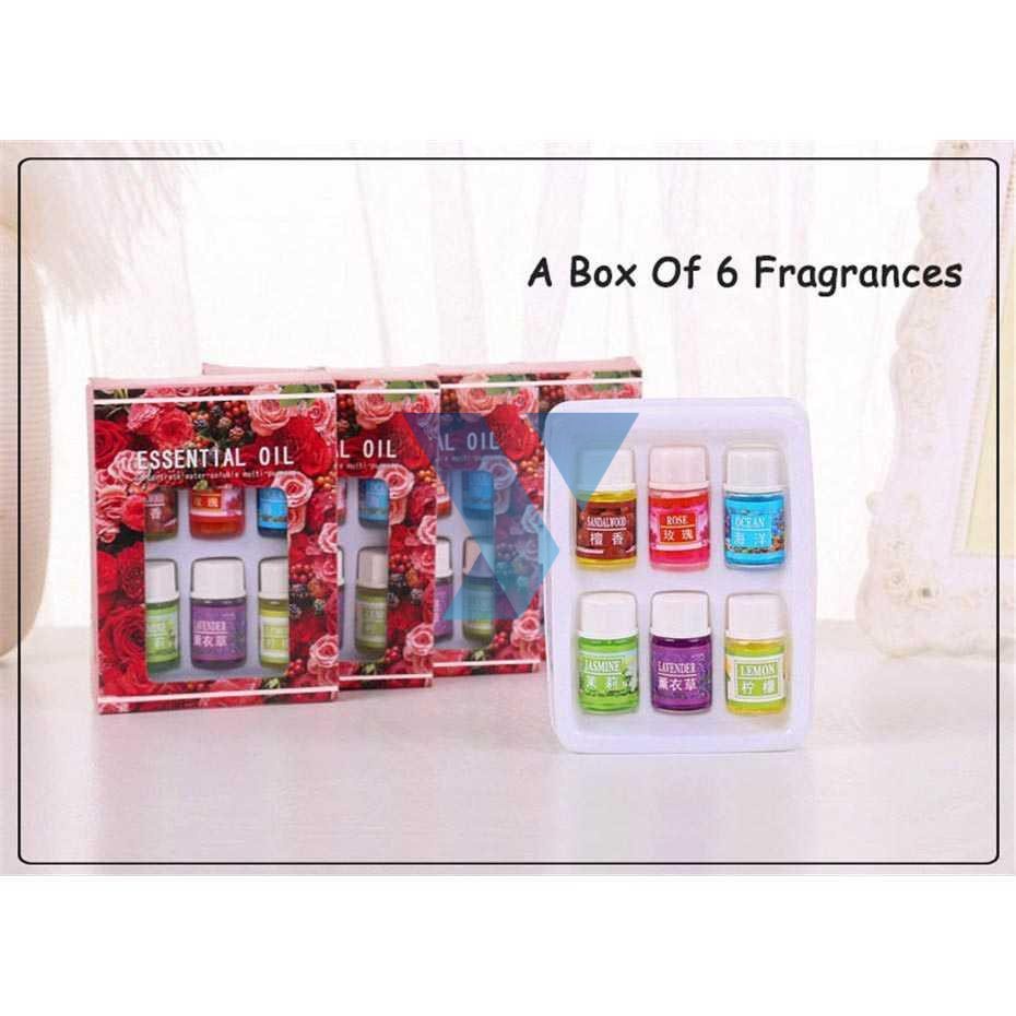 LAIKOU Essential Oils Minyak Aromatherapy Diffusers 3ml 6 PCS - 26461 ( Al-Yusi )