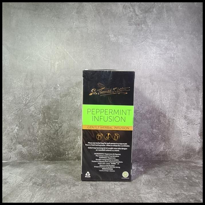 

Lipton Peppermint Infusion Tea Isi 25 Pcs (Free Packing)