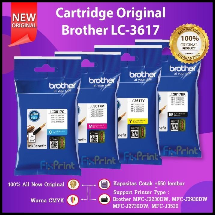 Brother Tinta Lc-3617Bk | Lc3617Bk | Lc3617 Bk Original Black