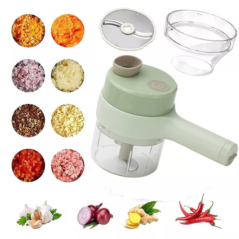 Alat Pemotong Sayur Elektrik Portabel Tangan Mini untuk Dapur Modern