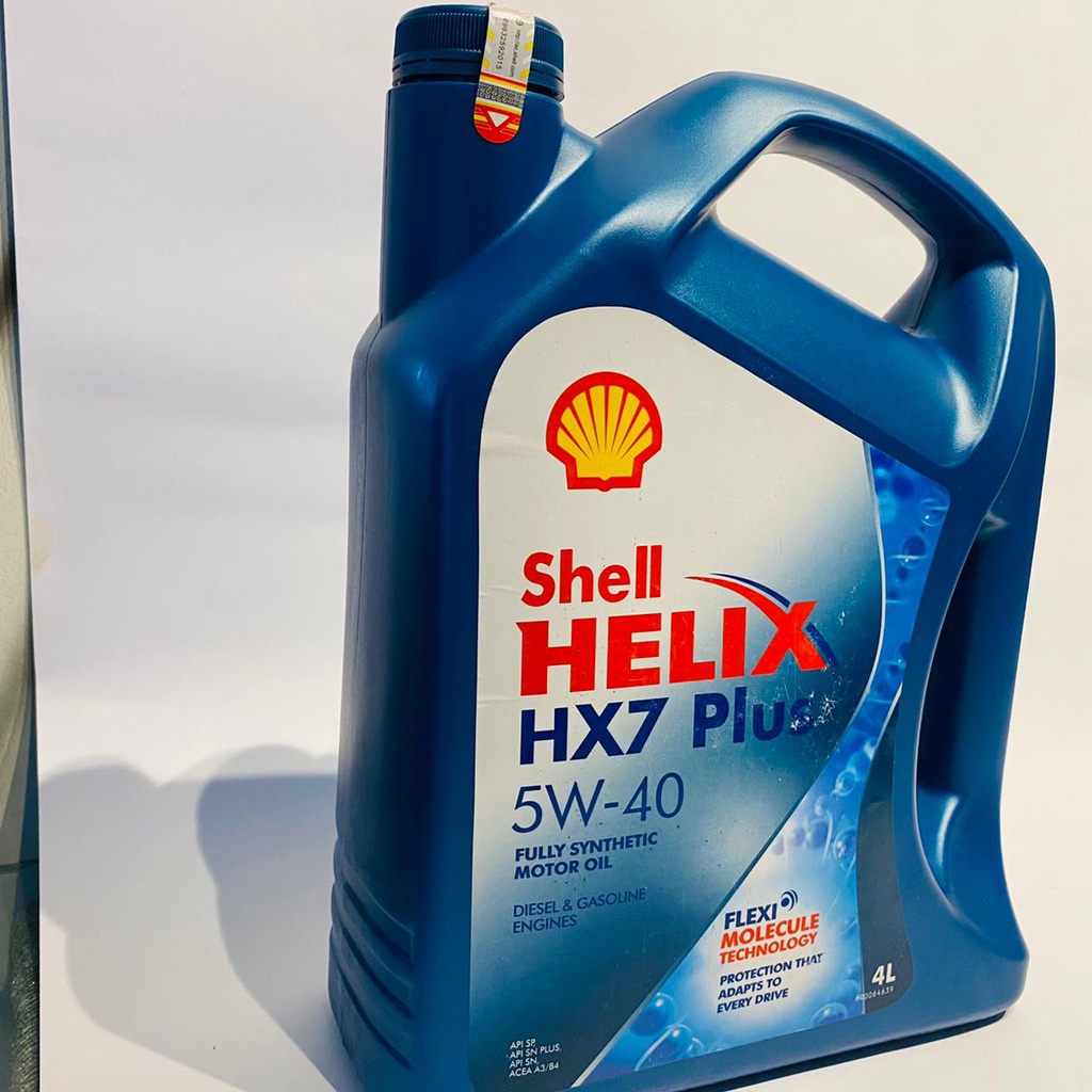 Oli Shell Helix HX7 SAE 5w-40 Full Synthetic Galon 4 Liter