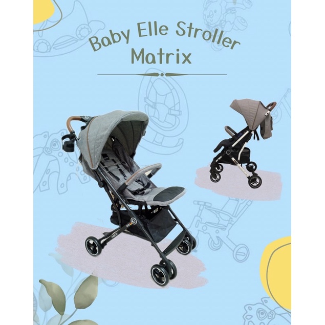 SEWA MAINAN & PERLENGKAPAN BAYI BABYELLE STROLLER 515 MATRIX