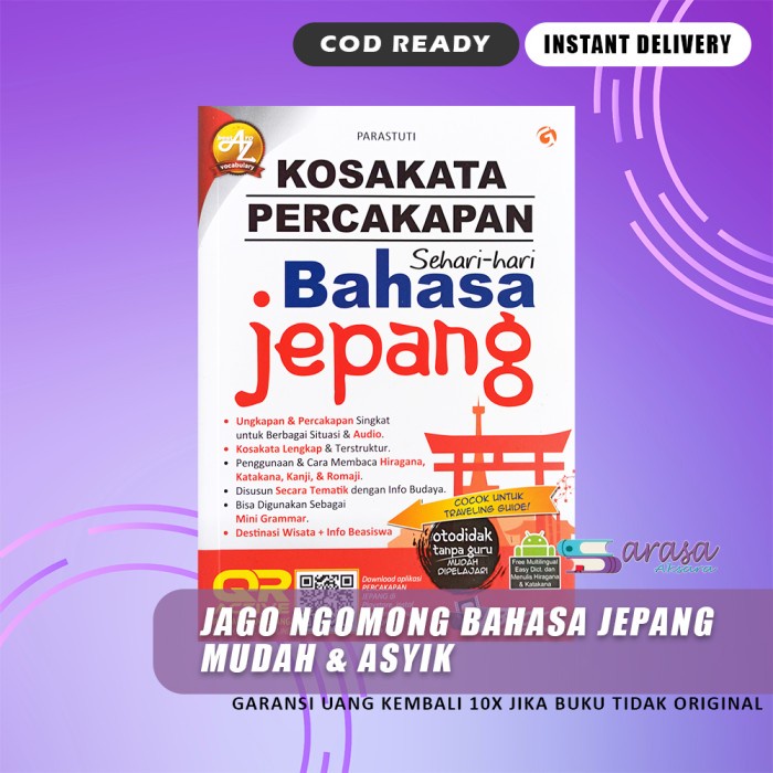 

✨COD✨ BUKU SAKU BAHASA : KOSAKATA PERCAKAPAN SEHARI-HARI BAHASA JEPANG