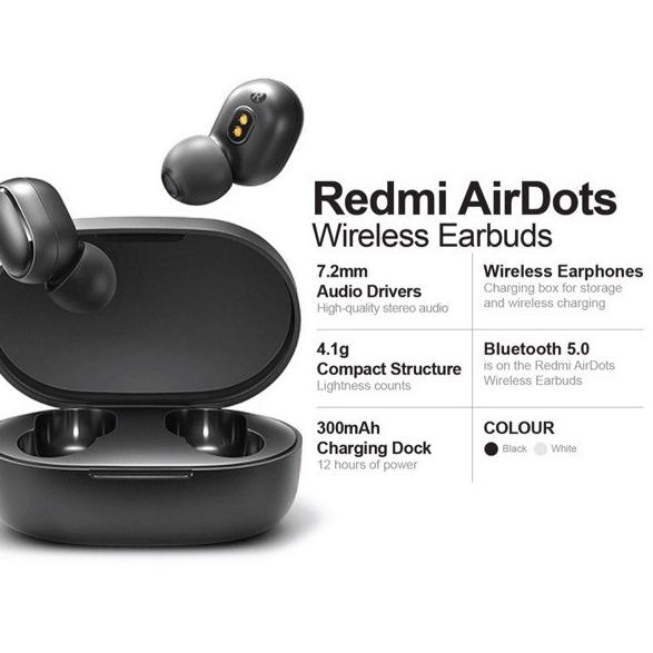 Terlaris Xiaomi Redmi Airdots TWS Bluetooth Airdots Redmi Versi 5.0 Earphone