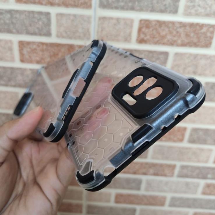 Super Promosi Case Xiaomi Redmi note 10 Pro Honeycomb TPU Hybrid Full Protection