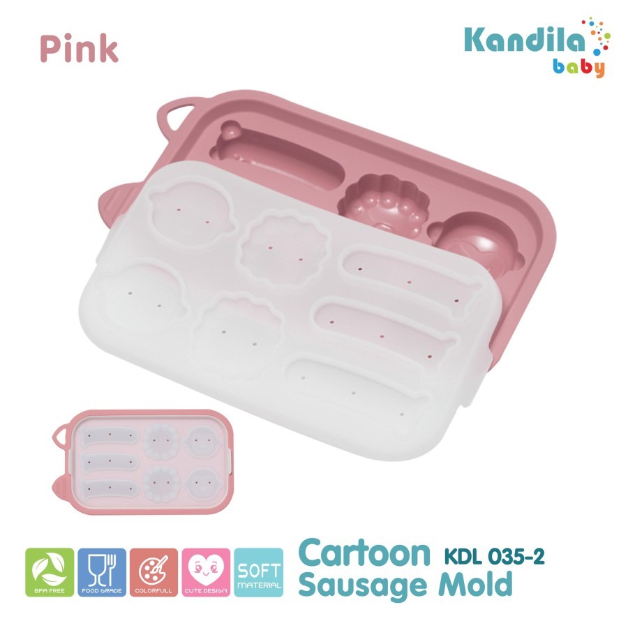 Kandila KD035-2 Cartoon Sausage Mold