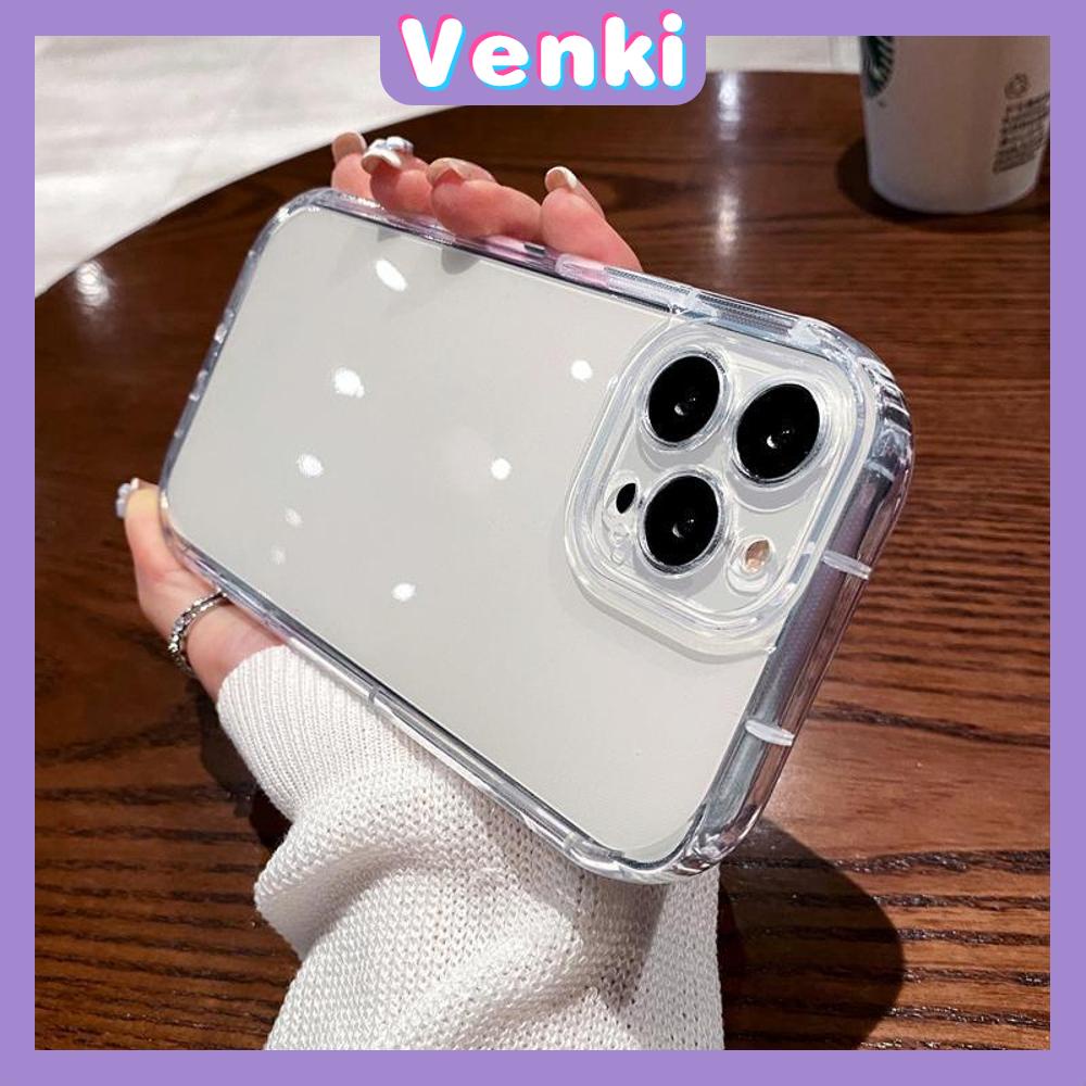 iPhone Case Purple Black Clear TPU Soft Case Transparent Simple Case Airbag Shockproof Protection Camera Compatible For iPhone 14 Pro Max 13 Pro Max 12 Pro Max 11 XR