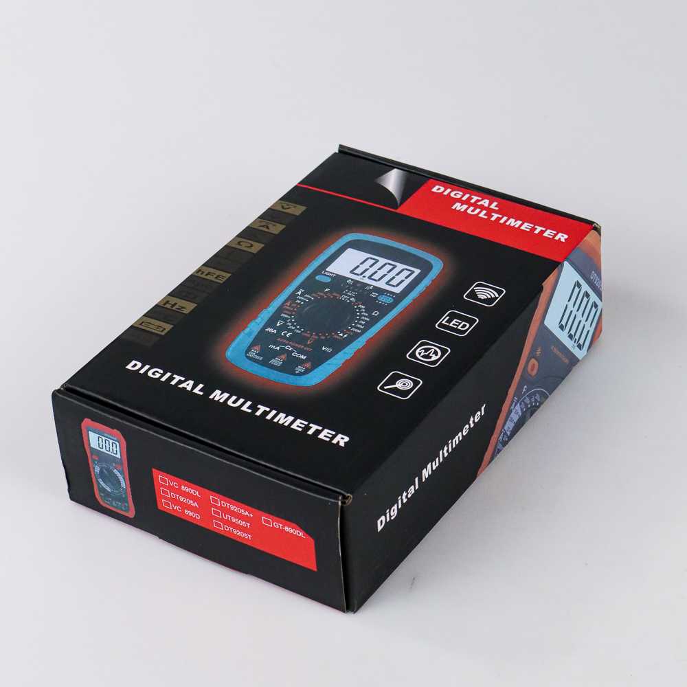 Multimeter Digital Multi Meter Electrical Tester Multitester Alat Ukur Serbaguna Murah