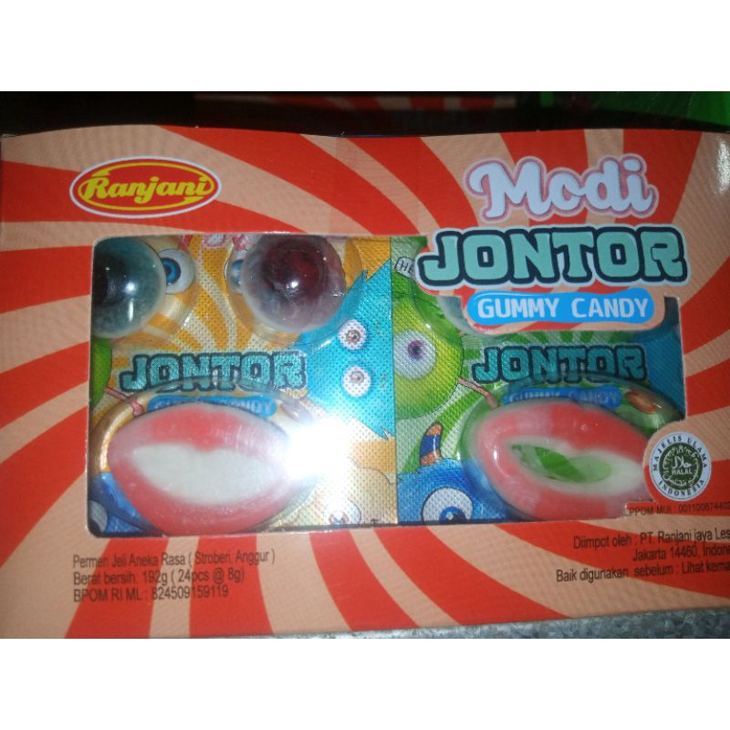 Permen Modi Jontor isi 24 pcs