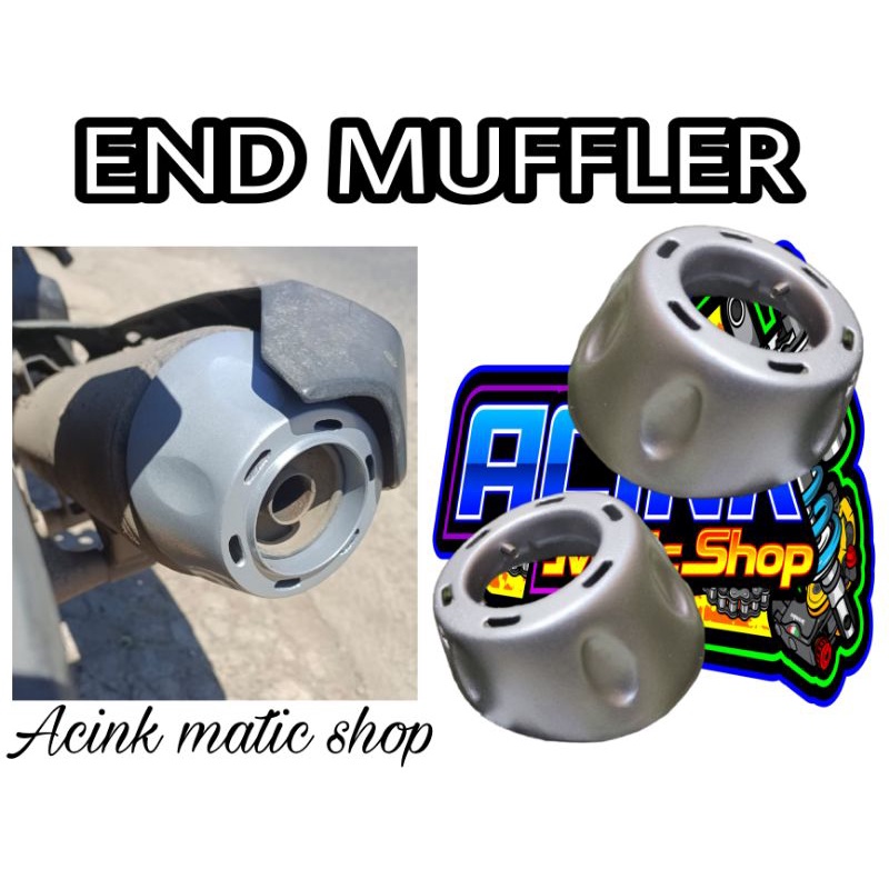 end muffler vario endcup ujung knalpot Vario/end muffler / end mufler End muffler Vario 125 150