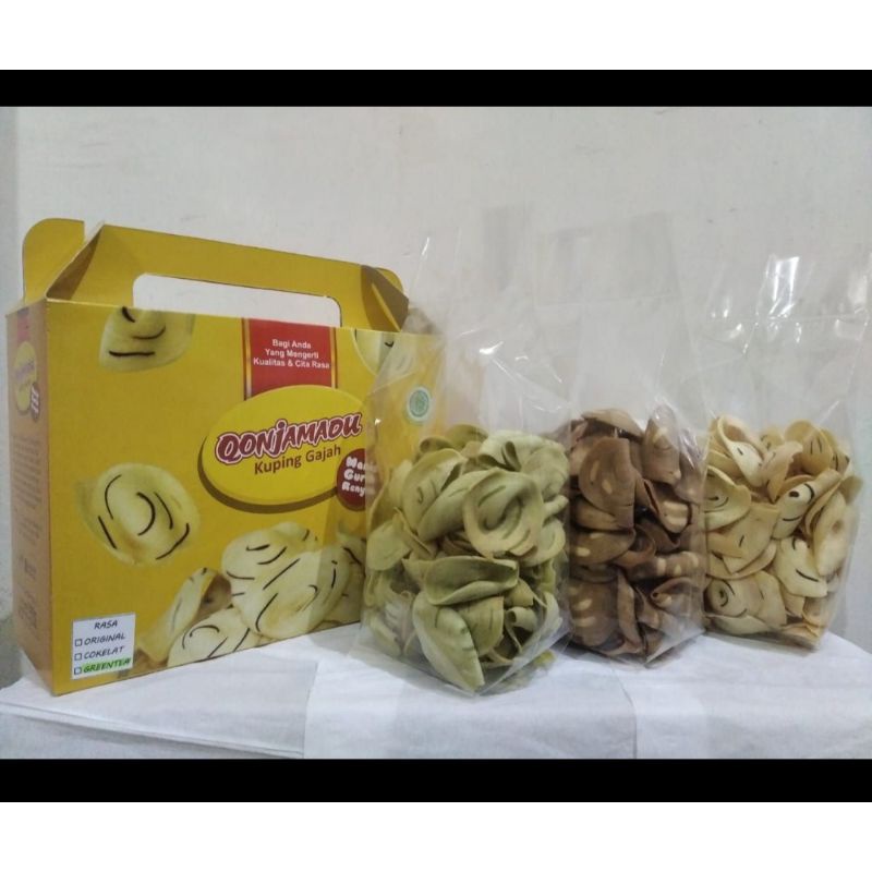 

Kuping Gajah Qonjamadu 3 Rasa 500 gr
