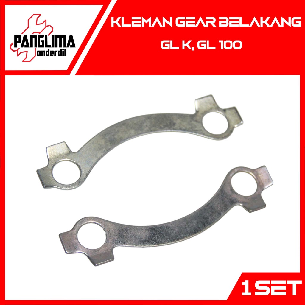 Kleman Gear Belakang GL K-GLK-GL 100-GL100 Plat Klem Nap Gir-Gigi