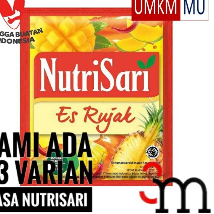 

Grosiran--NutriSari - Es Rujak (1 renceng = 10 sachet)