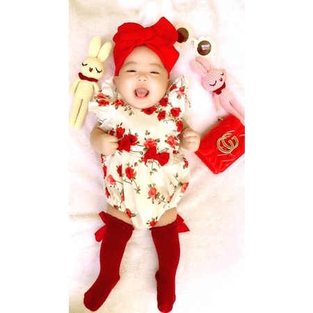 GEMPITA LOVE set Jumper Sepatu Bandana Baju Rok Bunga Bandana Sepatu Pergi Lucu Fashion Anak Bayi Perempuan Cewek Terlaris / Melissa B / Sakura / Rosa / Clara Talitha ASTER