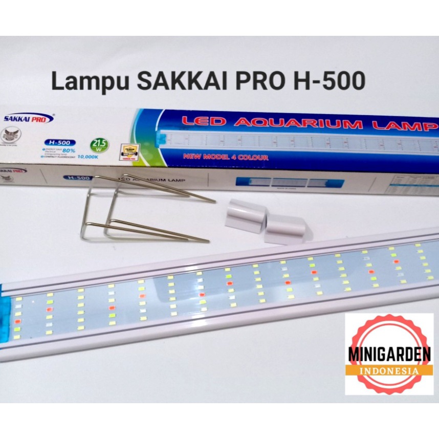 SAKKAI PRO H-500 21.5W 50CM LAMPU LED AQUARIUM TOP AQUASCAPE GANTUNG