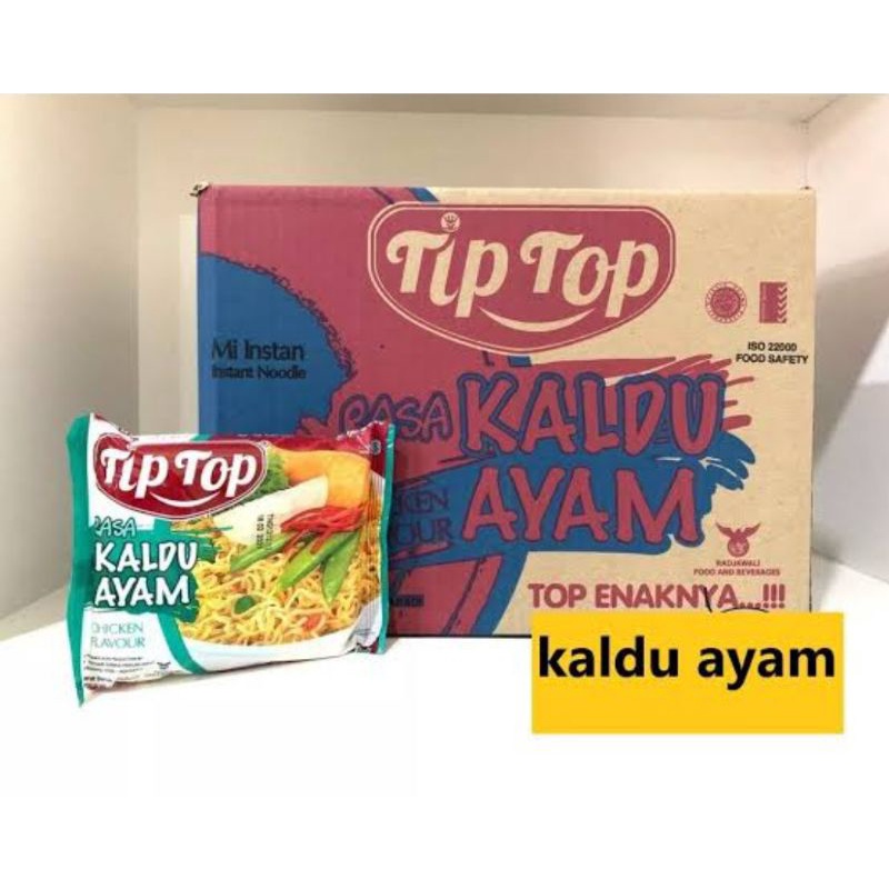 

mie instant kaldu ayam tip top 1 dus