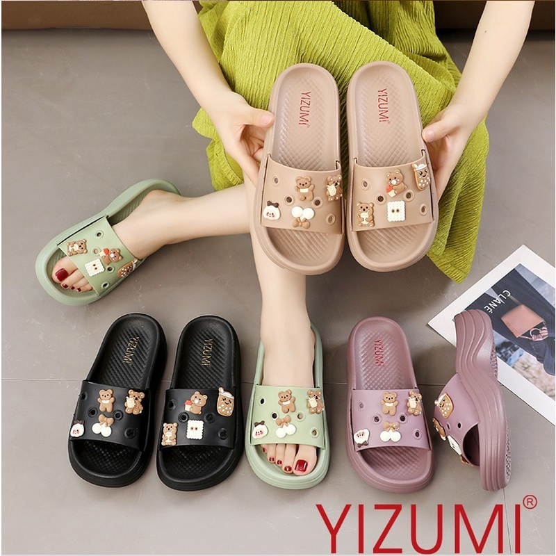 Sandal Fuji Wanita l Sandal Slop Wanita | Sendal Wanita Fuji Yizumi | L1975-YZ1