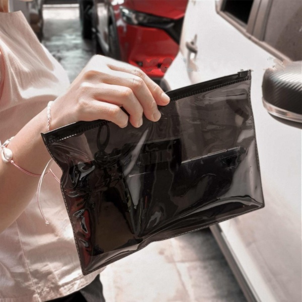 

Map Plastik / Zipper Bag A5 / Tempat Pensil
