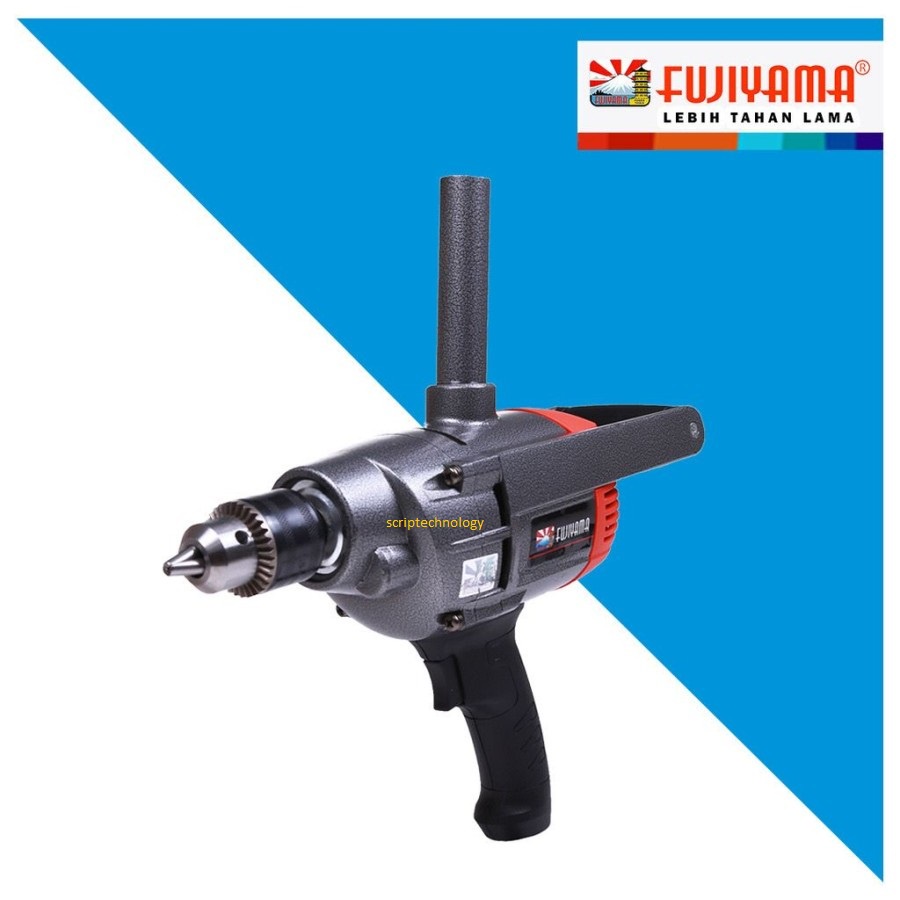 Mesin Bor Listrik Tangan Fujiyama VD 9913 13mm 2 Hand Electric Drill Original