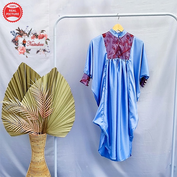 KAFTAN ANAK TANGGUNG USIA 7- 10 TAHUN | KAFTAN CANTIK TILE IMPORT BAJU MUSLIM BAJU LEBARAN BAHAN SATEN VELVET GAMIS ANAK PEREMPUAN