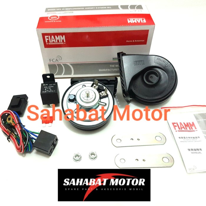 Klakson Keong Fiamm Gratis Relay Klakson Lengkap Original Fiamm