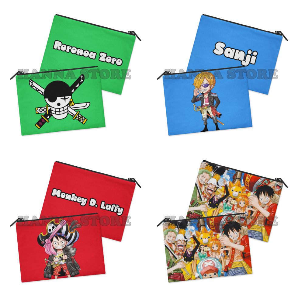 

Pouch Dompet Tempat Pensil Anime one piece