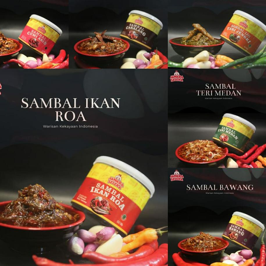 

️✔️✔️ Sambal JS Jawara Selera All Varian Special Promo - 135Gram grosir