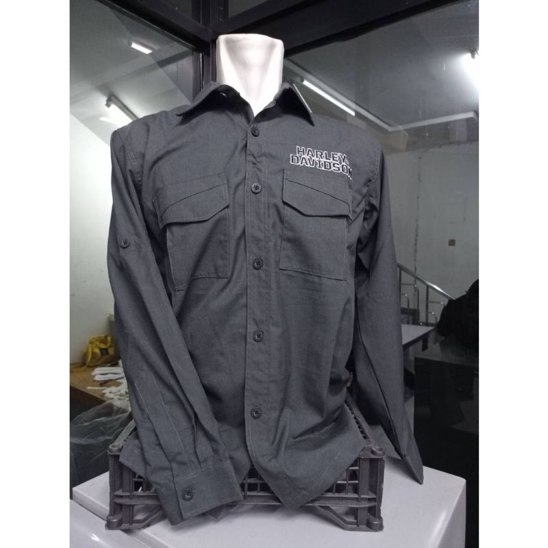 KEMEJA PRIA HARLEY DAVIDSON BARSHIELD LONG