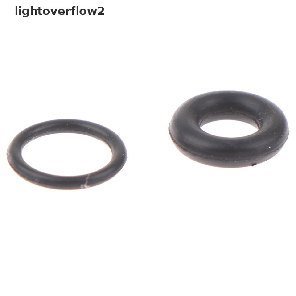 (lightoverflow2) Seal O-Ring Bahan Karet Warna Hitam Untuk Airbrush