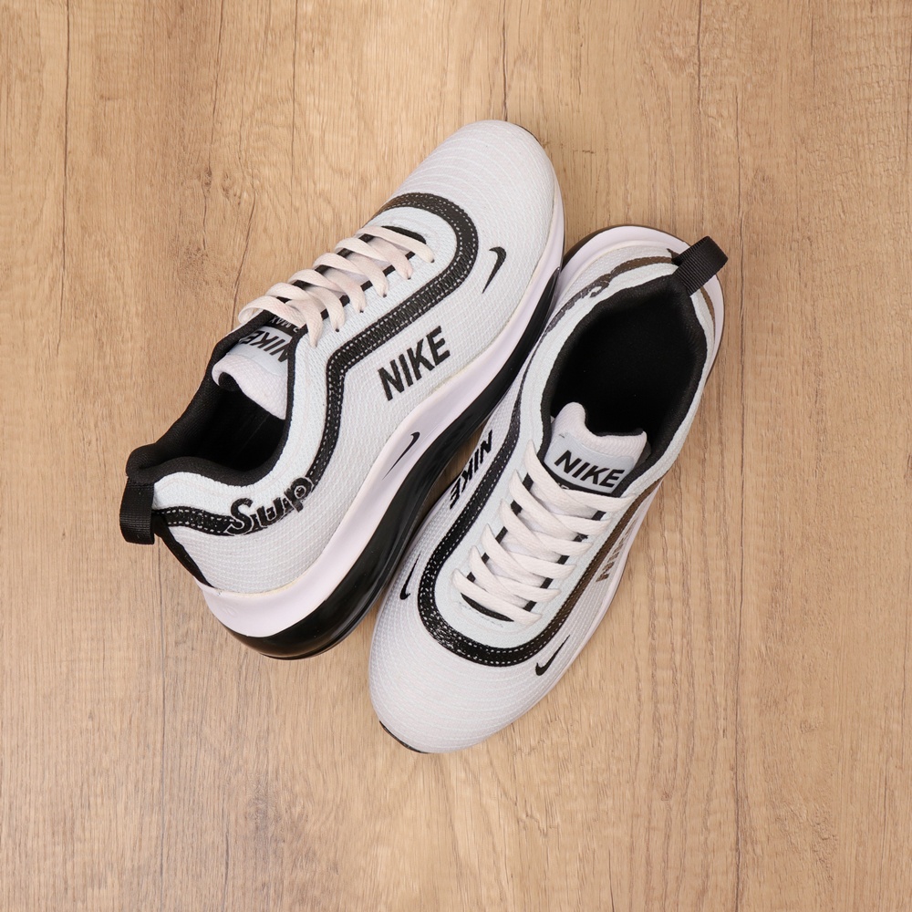 Sepatu Nike Air Running Pria / Sepatu Nike Olahraga Lari Jogging Senam Premium Import Putih