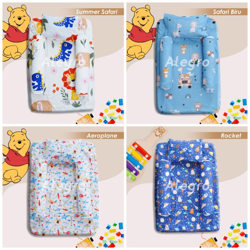 promo termurah!!set sarung bantal bayi sarung guling bayi termurah