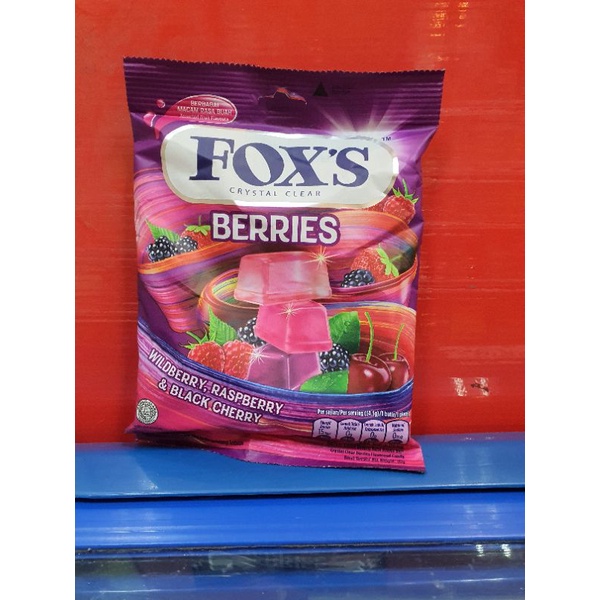 

Fox's Crysral Clear BERRIES 90 gr