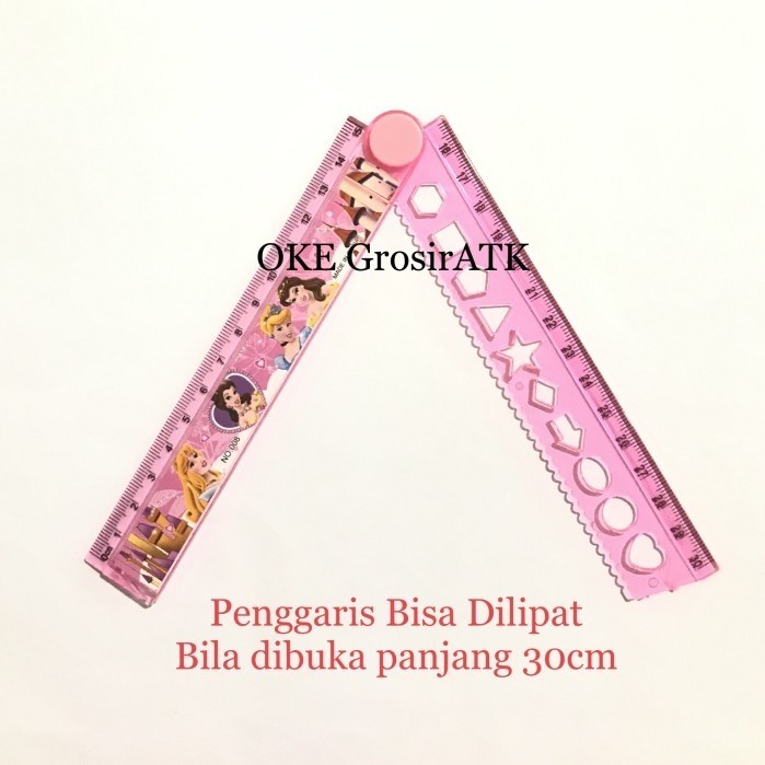 

Penggaris Lipat 30 cm Gambar Karakter RANDOM [pcs]/penggaris sekolah Motif baru
