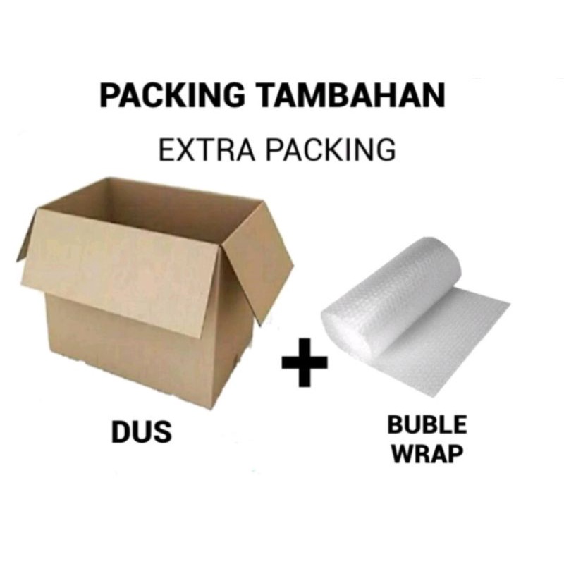 

kardus dan Busa wrap pengaman packing