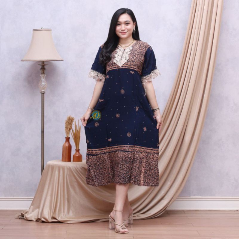 Daster Rayon Unik Model Baru Adem dan Lembut Terbaru Murah Daster Busui Daster