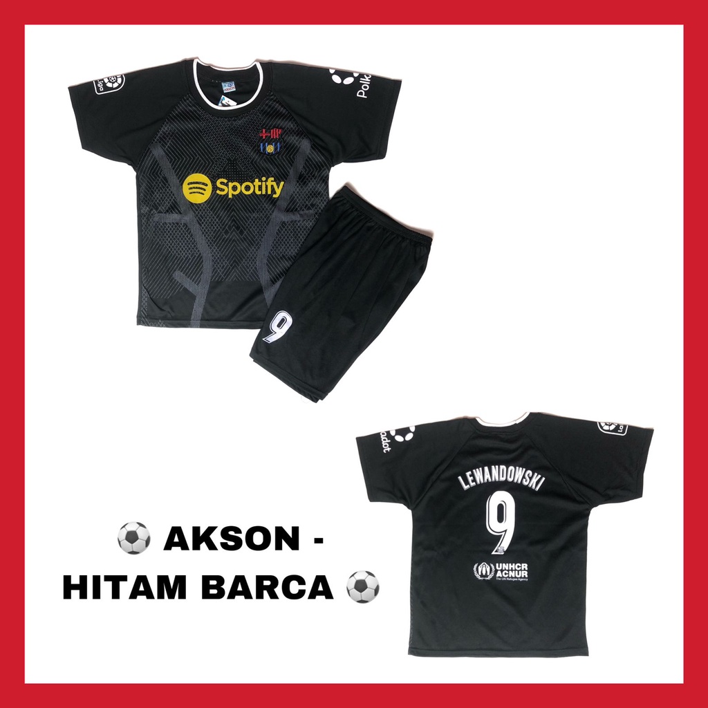 SETELAN BAJU BOLA ANAK LAKI LAKI 0-15 tahun / SETELAN JERSEY