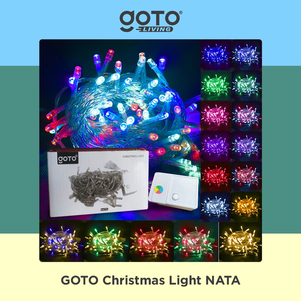 Goto Nata Tumblr Lampu Hias Led Natal Twinkle Light Christmas Dekorasi