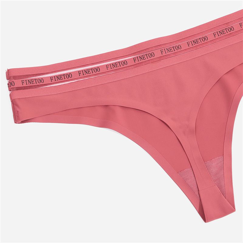 FINETOO FT35 Sexy Celana Dalam Wanita Thong Women Silky Panty Soft G-string