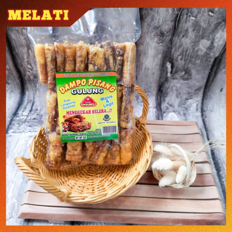 

[MELATI] Dampo Pisang Gulung 210gr