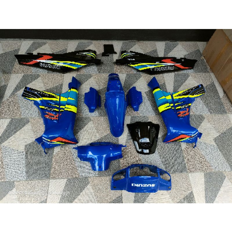 bodi satria lumba original full set body halus