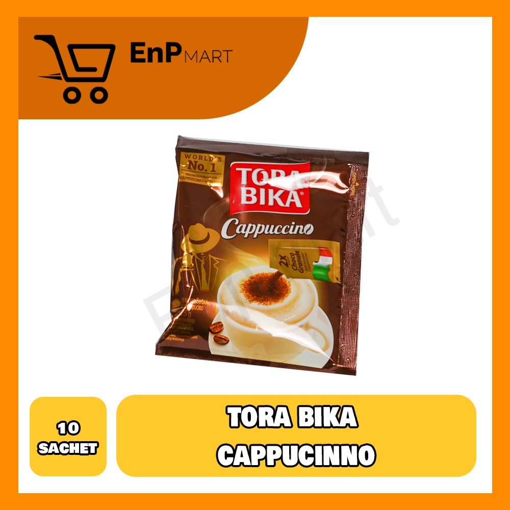 

Torabika Cappucino (Kopi + Gula + Coklat) 1 Renceng isi 10 Sachet