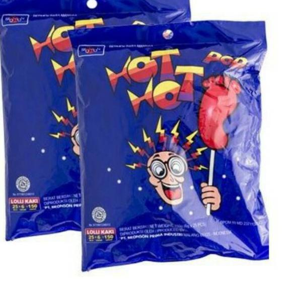 

₪ (PACK) Hot Hot Pop / Permen Kaki (25 pcs x 5 gram) ㅧ