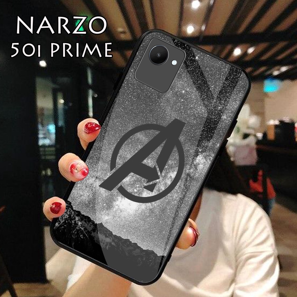 [H29] Softcase Kaca Realme Narzo 50i Prime - Casing Hp Realme Narzo 50i Prime - Case Realme Narzo 50