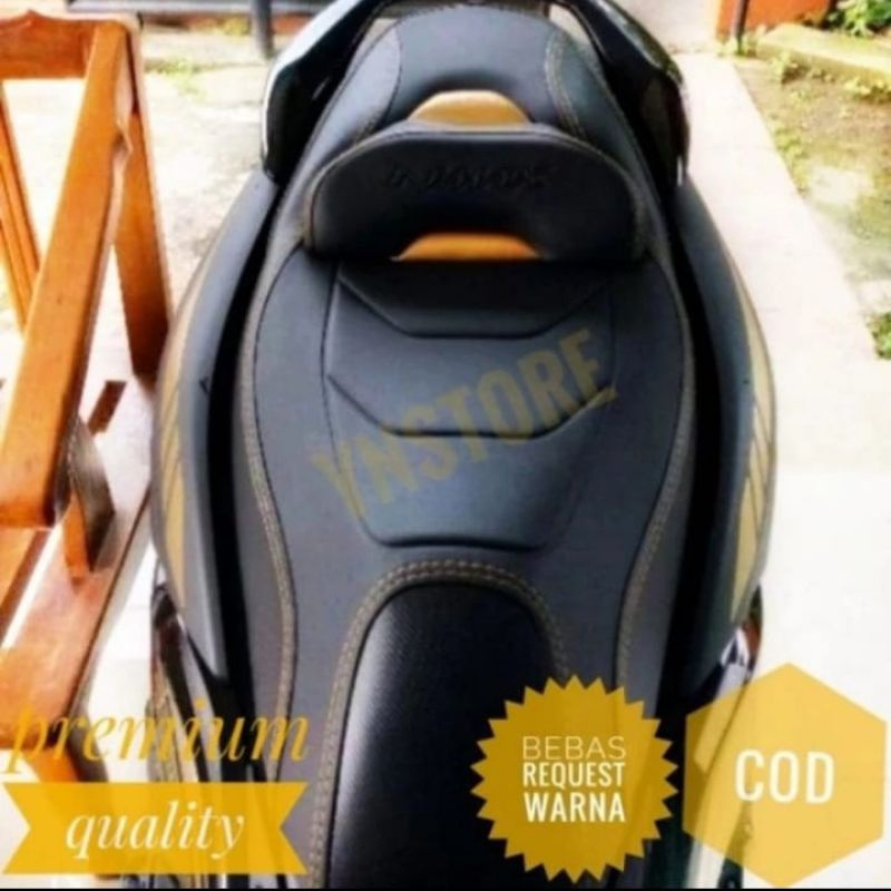 Custom Kulit Cover Jok Nmax 2021 2020 2022 & Nmax Old Mbtech