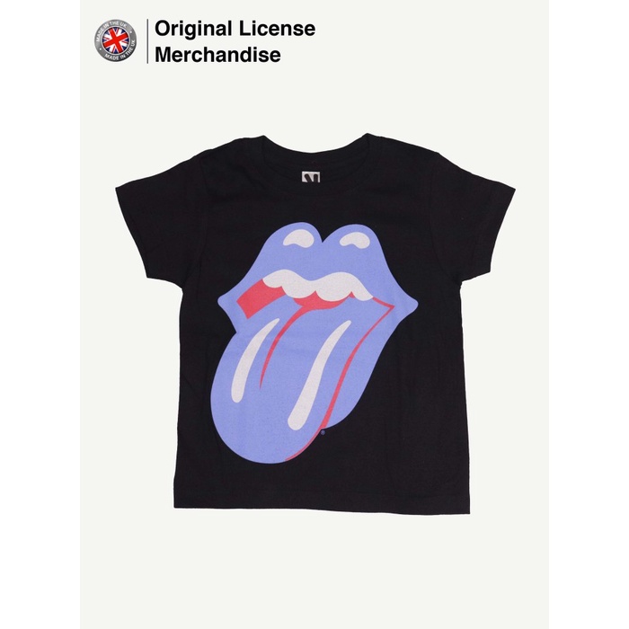 Kaos Baju Band Musik Anak Laki Katun ROLLING STONES Blue And Lonesome