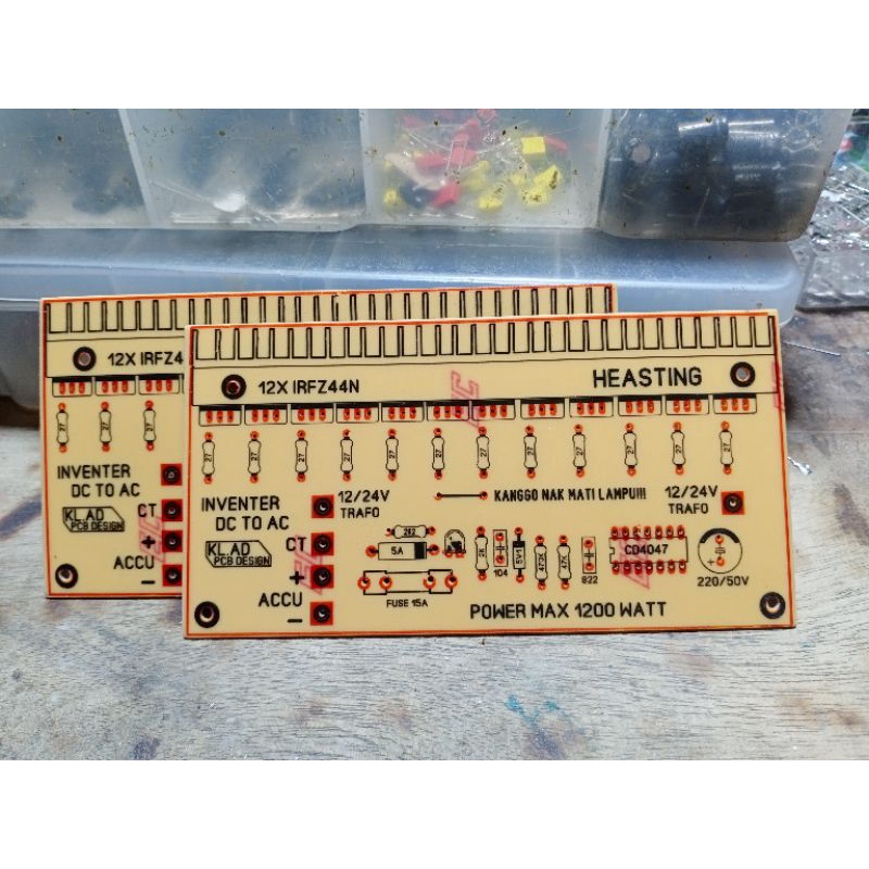 PCB INVENTER DC TO AC