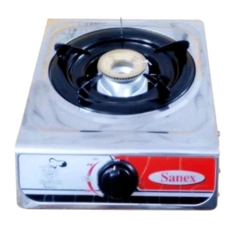 KOMPOR SATU TUNGKU SANEX 808S STAINLESS STEEL - KOMPOR SANEX 1 MATA - KOMPOR MURAH - KOMPOR GAS SATU