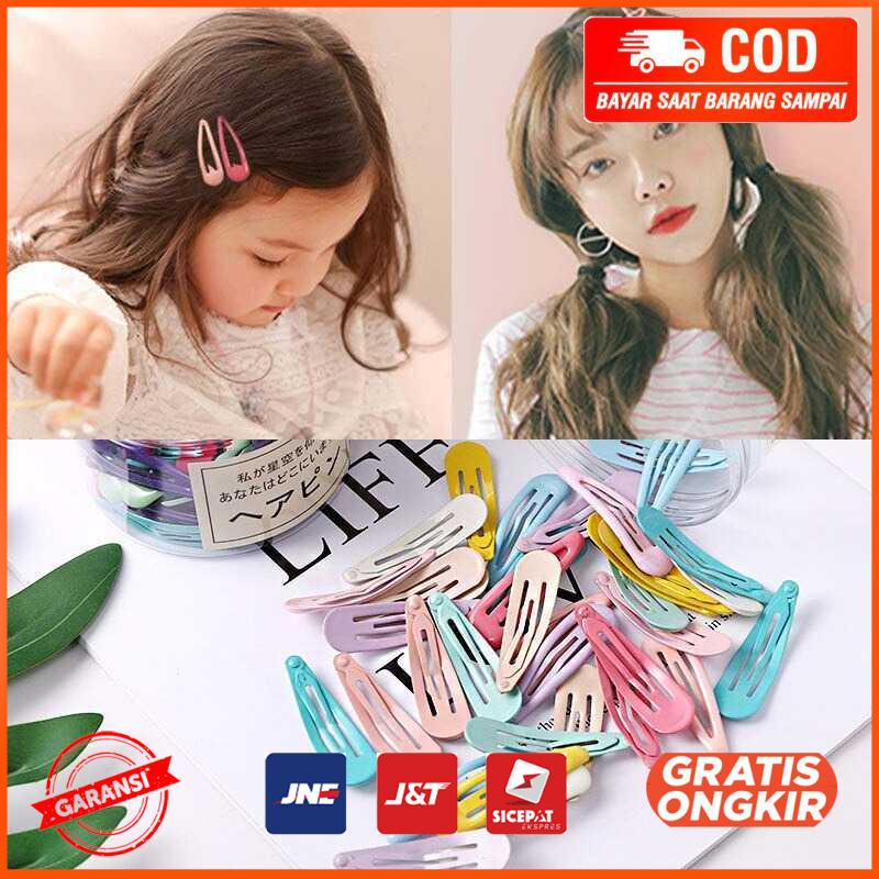 Ikat Jepit Rambut Cute Colorful Hairpins Clip 30 PCS Z198