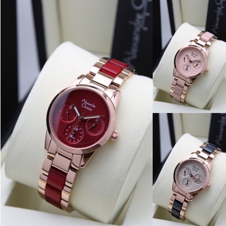 Jam Tangan Wanita Original Alexandre Christie AC2A27/2A27/ac2A27/Ac2A27